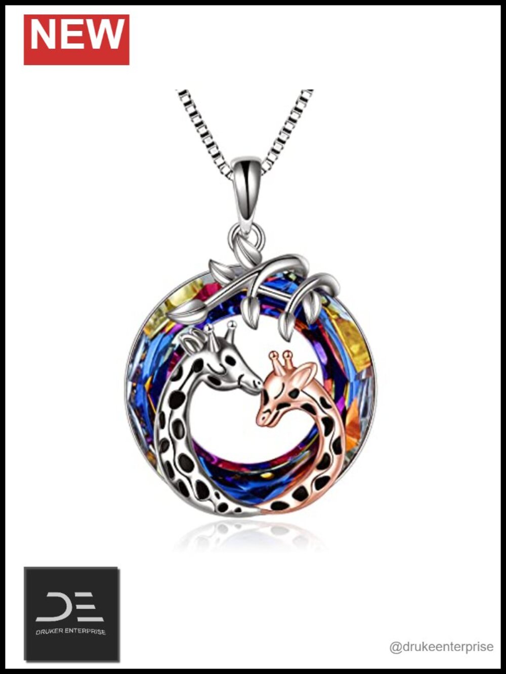 925 Sterling Silver Axolotl Dolphin Sea Turtle Animal Pendant Necklace 18 Inch